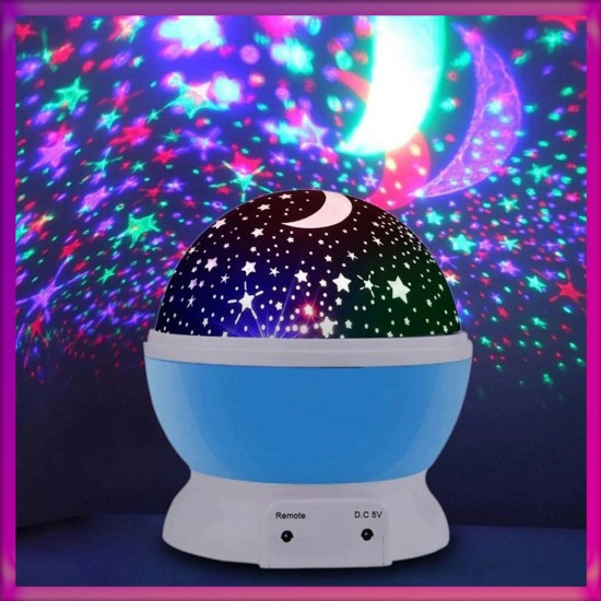 Yıldız Yansıtmalı Projeksiyon Gece Lambası  & Çocuk Odası Lambası Starmaster 